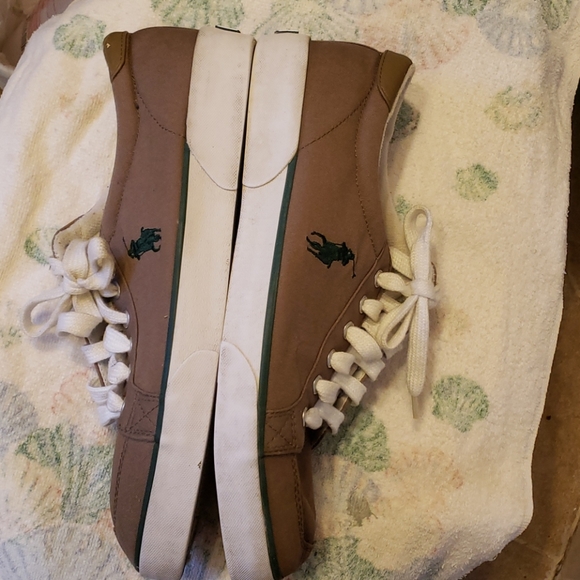 POLO RALPH LAUREN CANVAS UPPER SZ 10D - Picture 8 of 14